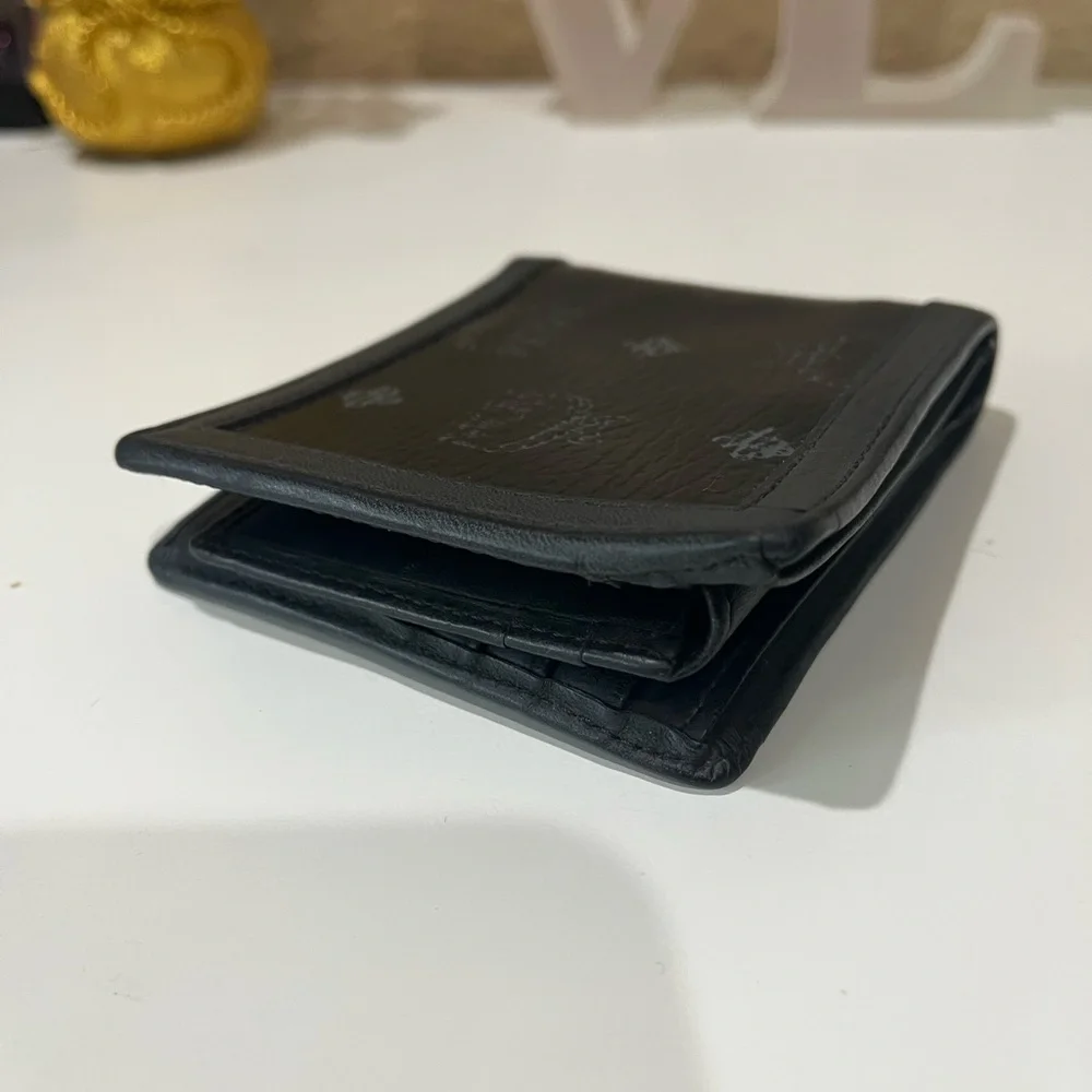 MCM BLACK VISETOS MEN’S WALLET - Picture 7 of 14